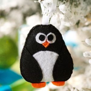 Božićni ukrasi, pingvin